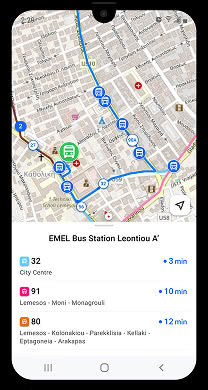 Real time bus tracker
