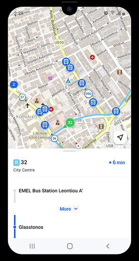 Real-time bus tracking
